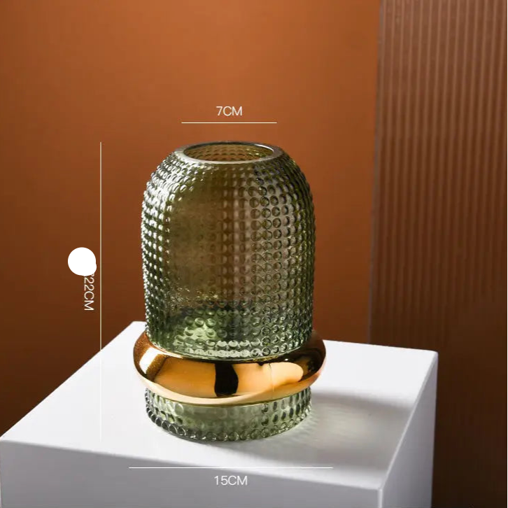 Vase Vintage en Verre